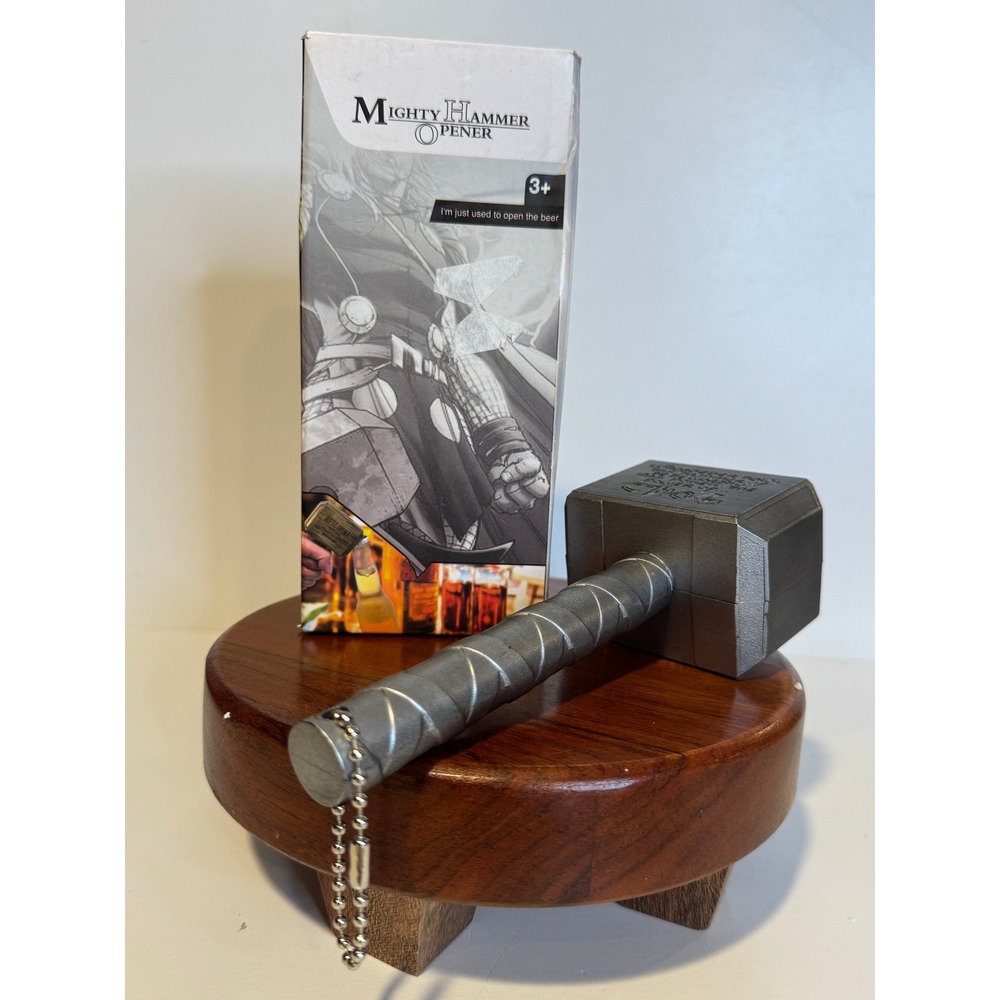 Thor Hammer Bottle Opener Mjolnir Bar Tool‎ Marvel Inspired Novelty New In Box